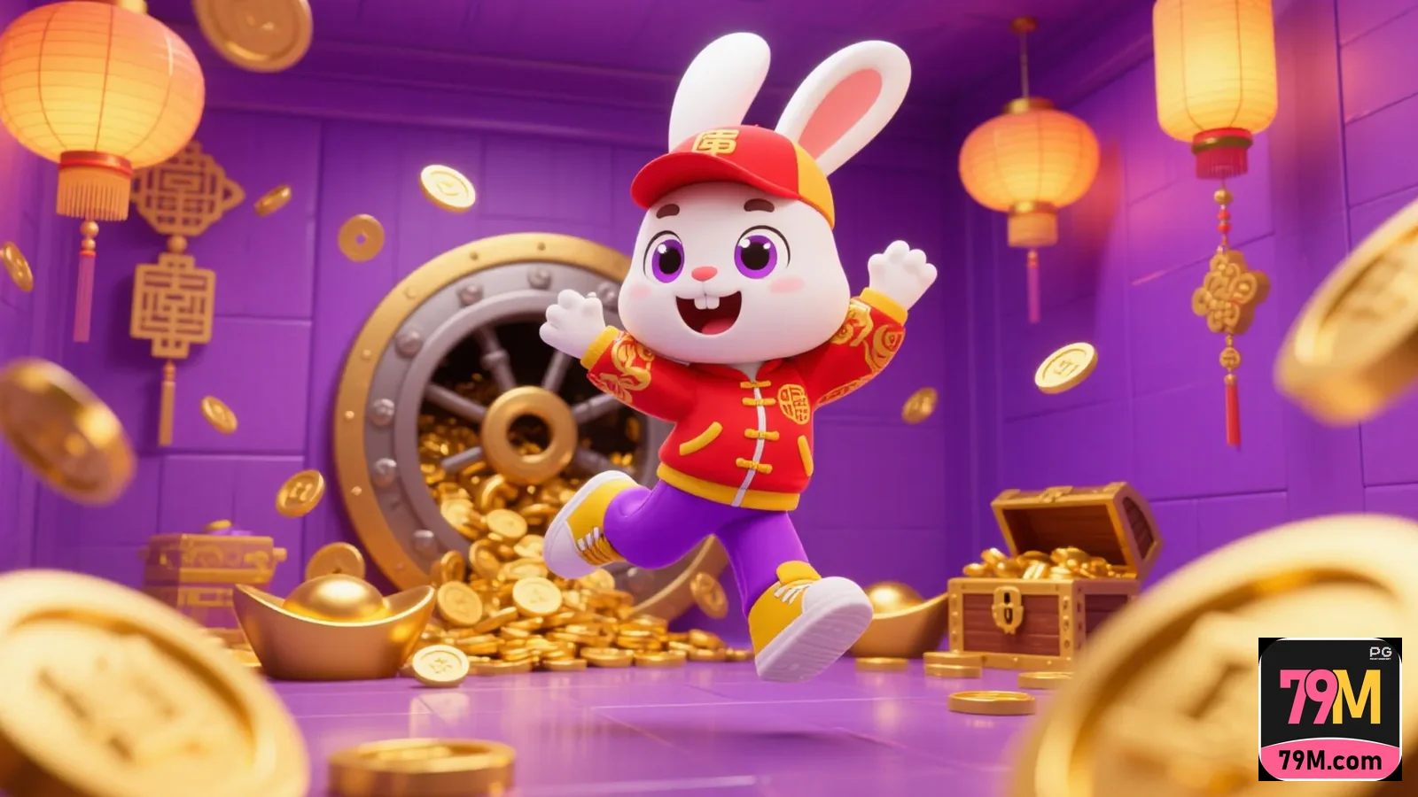 Imagem de um usuário acessando a plataforma 79m, confiável e premium para jogos online.